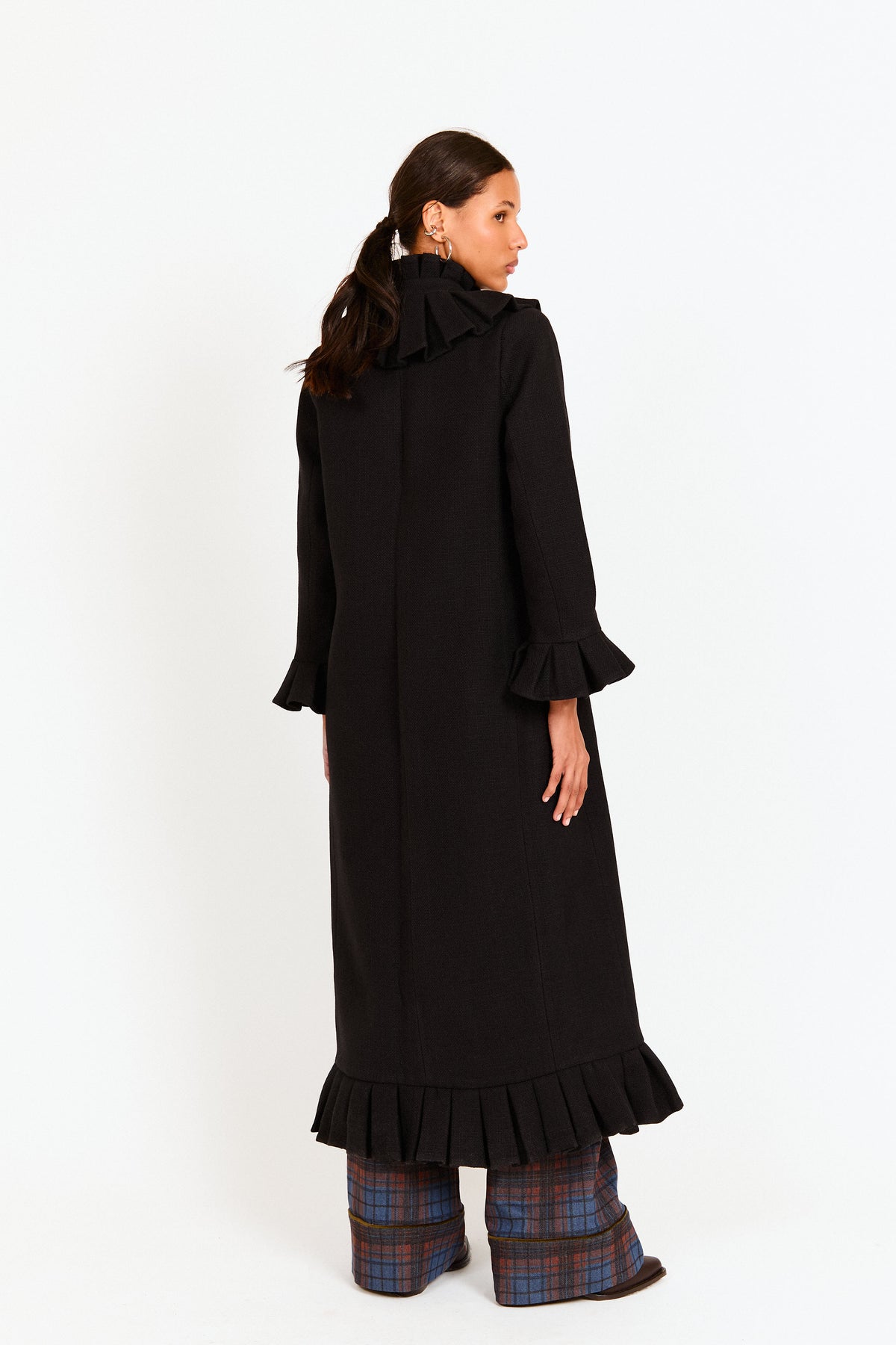 MARAIS NAVY COAT