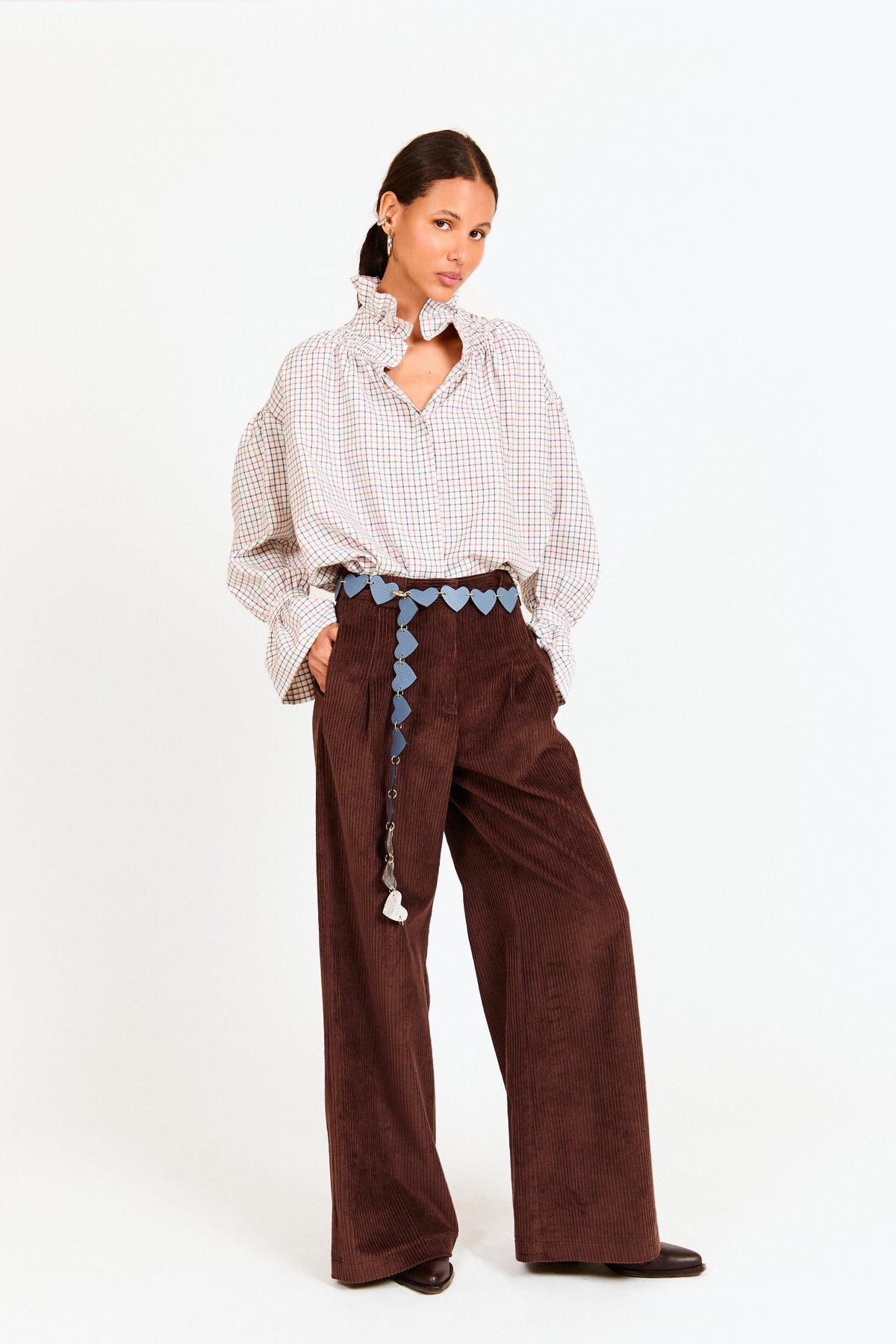 PANTALÓN NANCY PANA MARRÓN