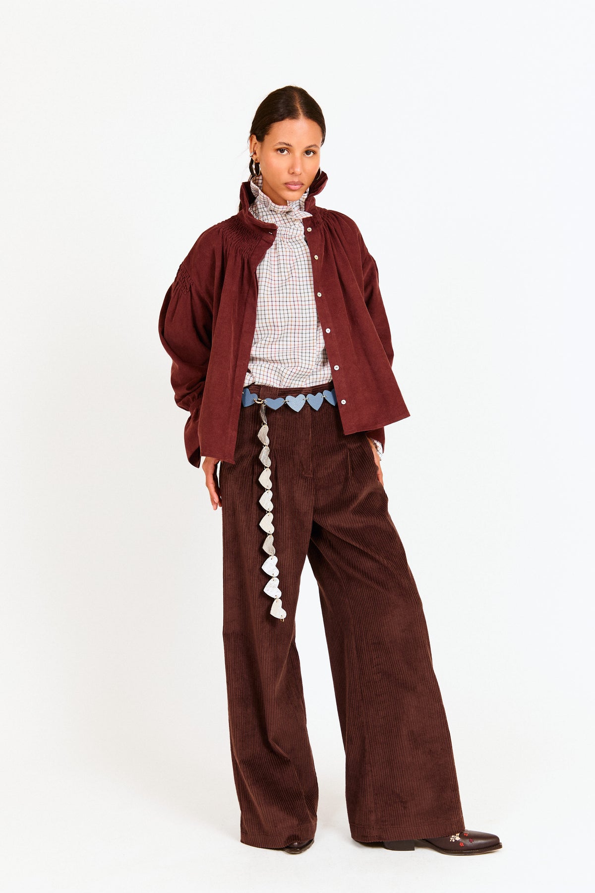 PANTALÓN NANCY PANA MARRÓN