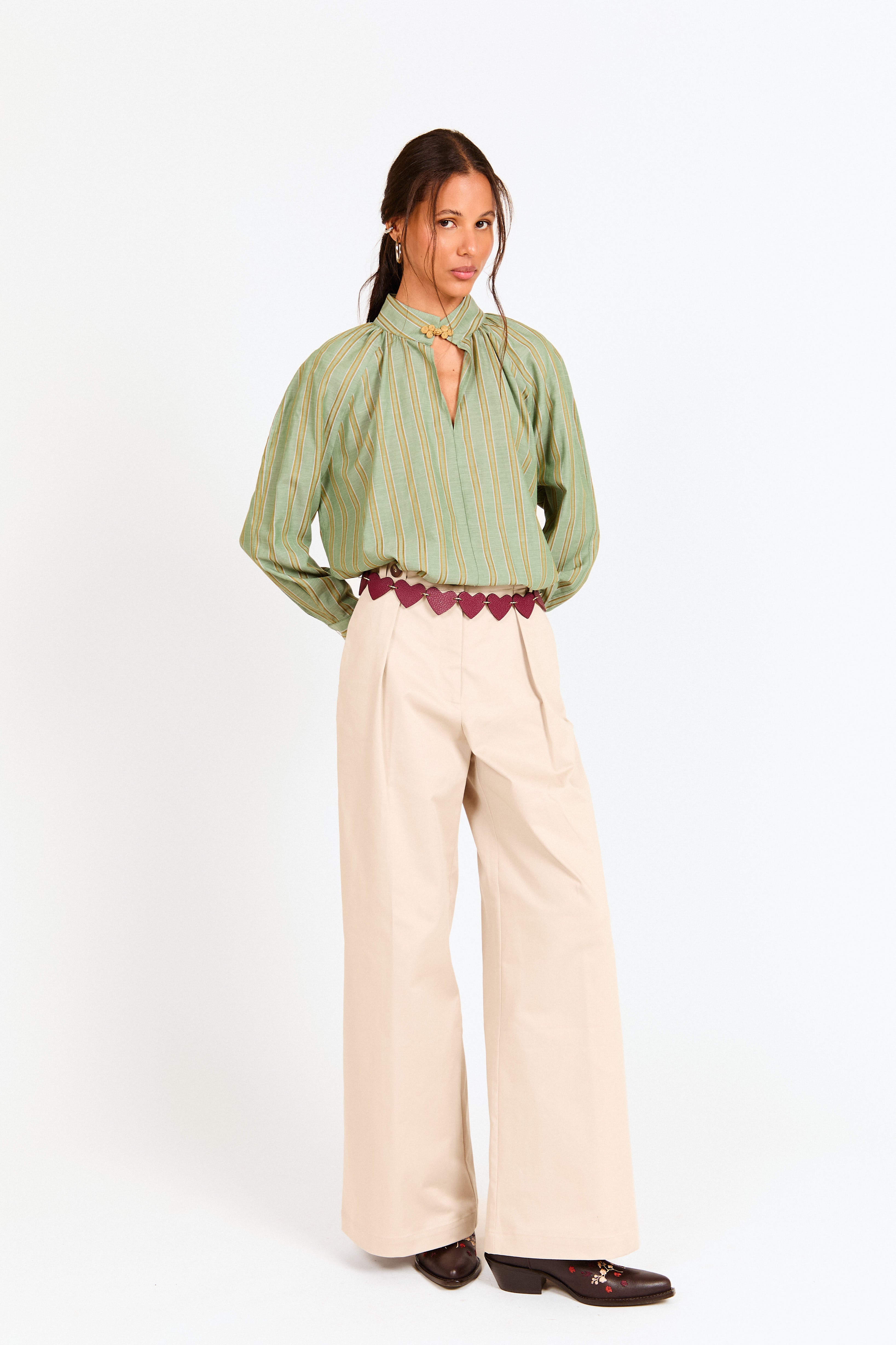 CAMISA DUTTON VERDE