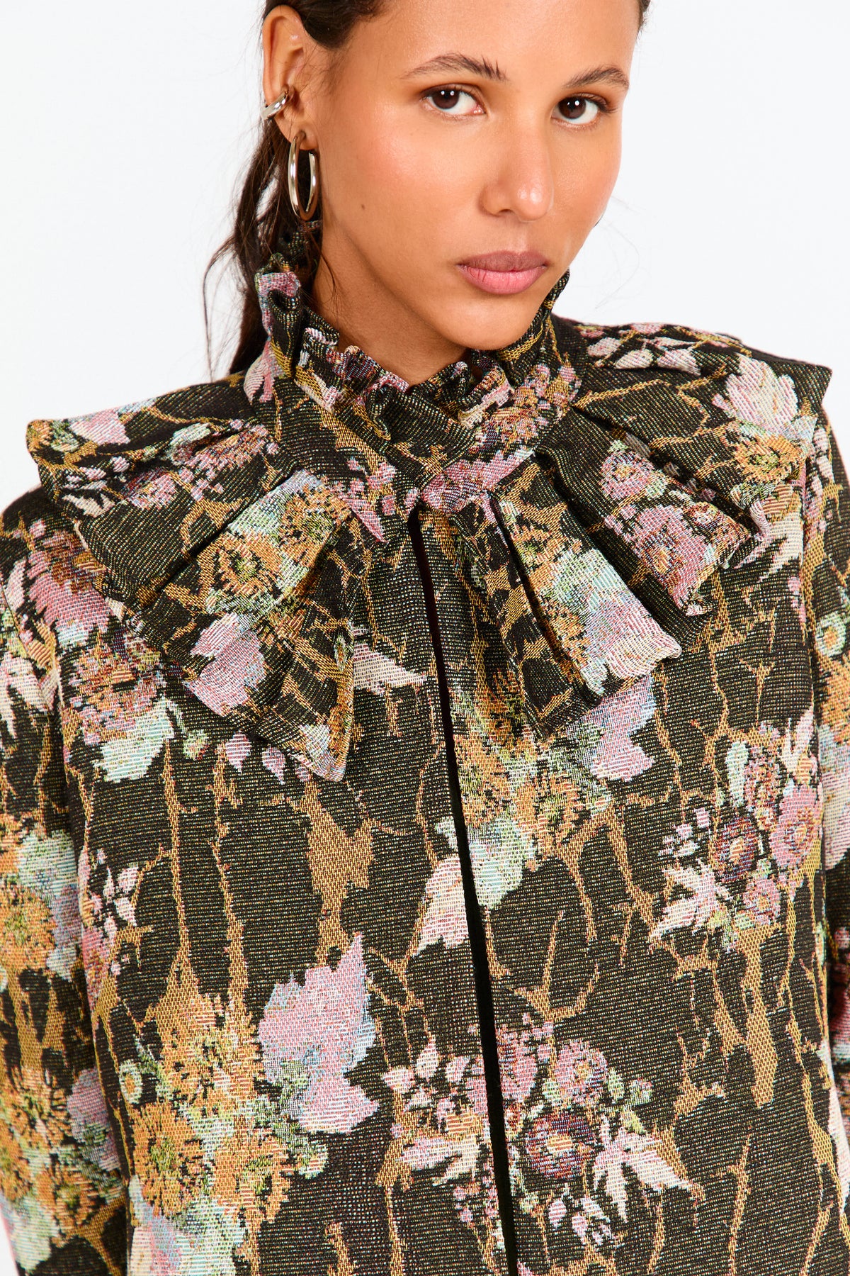 MARAIS FLORAL COAT