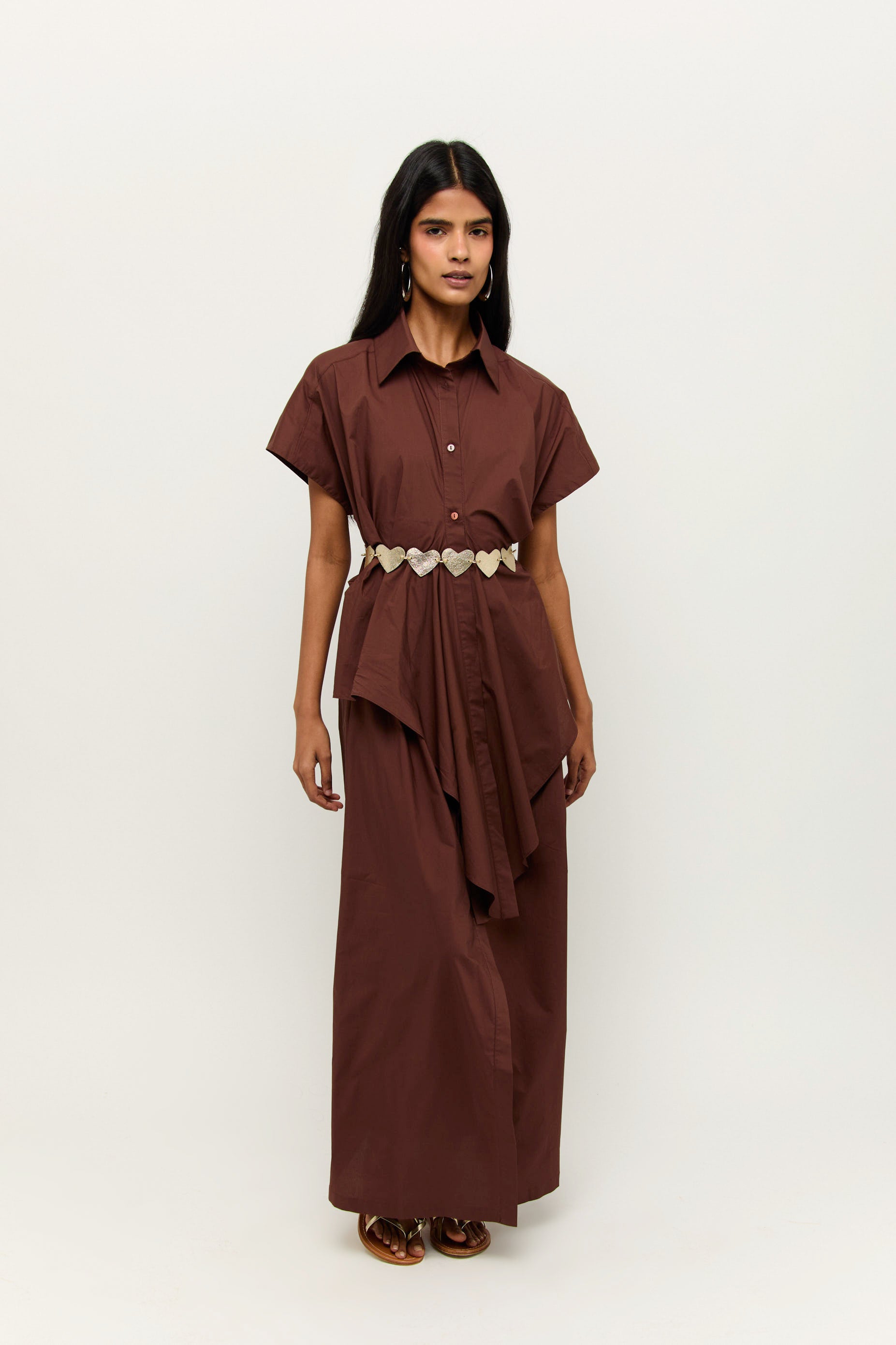 VESTIDO UMA MARRÓN